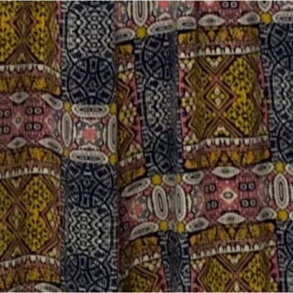 Boho patchwork wide leg jumpsuit XS - Picture 5 of 8